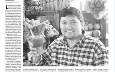 Y Ud. ¿ya probó la quino con frutillas?